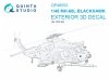 Quinta Studio QP48052 MH-60L exterior parts (ICM) 1/48